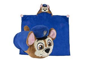 Critters Stuffed Animal Blanket PAW Patrol Chase Kids Huggable Pillow and Blanket Perfect for Pretend Play Travel nap time Critters Stuffed Animal Blanket PAW Patrol Chase Kids Huggable Pillow and Blanket Perfect for Pretend Play Travel nap time