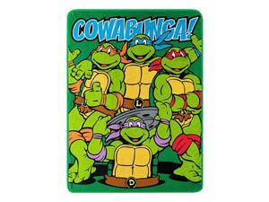 s Teenage Mutant Ninja Turtles quotCowabunga Dudesquot Fleece Throw Blanket 46quot x 60quot Multi Color s Teenage Mutant Ninja Turtles quotCowabunga Dudesquot Fleece Throw Blanket 46quot x 60quot Multi Color