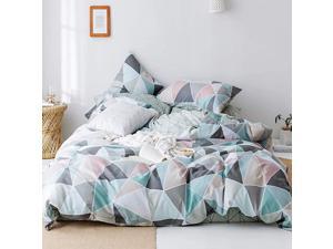 Lightweight Triangle Bedding Sets King Geometric Duvet Cover Set Reversible Teens Boys Diamod Beddin Collectionn 3 Piece King Comforter Cover SetModern King Duvet Cover with Zipper Closure Lightweight Triangle Bedding Sets King Geometric Duvet Cover Set Reversible Teens Boys Diamod Beddin Collectionn 3 Piece King Comforter Cover SetModern King Duvet Cover with Zipper Closure