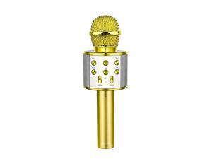 Karaoke Microphone Bluetooth for Kids Birthday ROKO Gifts for 412 Year Old GirlsStocking Stuffers Toy Microphone Party Favor for Teen Boys Girls Toys Age 412 Gifts Toys for Teens Boy Gold Karaoke Microphone Bluetooth for Kids Birthday ROKO Gifts for 412 Year Old GirlsStocking Stuffers Toy Microphone Party Favor for Teen Boys Girls Toys Age 412 Gifts Toys for Teens Boy Gold