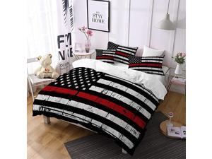 Cover King Size American Flag Bedding Red Black Gray Cover Flag Bed Set Flag American Printed Bedding Patriot Independence Day Decor USA Flag Quilt Cover+2 American Flag Pillowcases Cover King Size American Flag Bedding Red Black Gray Cover Flag Bed Set Flag American Printed Bedding Patriot Independence Day Decor USA Flag Quilt Cover+2 American Flag Pillowcases