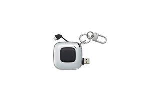 Electroplated MicroUSB Solar Charger for All Silver Electroplated MicroUSB Solar Charger for All Silver