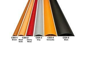 Cable Shield Cord Cover CSX1 PVC Floor Wire Protector 31 Inch Gray Cable Shield Cord Cover CSX1 PVC Floor Wire Protector 31 Inch Gray