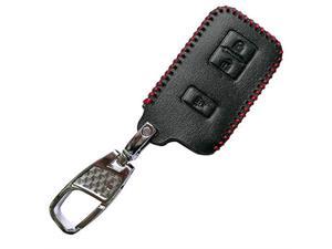 Leather Smart Key Fob Remote Cover Case Protector Keyless Entry Skin for 2017 2016 Toyota Tacoma Land Cruise Prius V RAV4 Leather Smart Key Fob Remote Cover Case Protector Keyless Entry Skin for 2017 2016 Toyota Tacoma Land Cruise Prius V RAV4