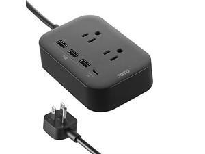 2 Outlet Surge Protector Power Strip with USB Smart Charger 4 Port5V 74Awith Type C Charging Port 66ft Long Cord Extension Home Office Desk Nightstand Travel Charger Station Black 2 Outlet Surge Protector Power Strip with USB Smart Charger 4 Port5V 74Awith Type C Charging Port 66ft Long Cord Extension Home Office Desk Nightstand Travel Charger Station Black