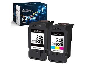 4PK Black Color Ink Combo PG245XL CL246XL Fit for Canon PIXMA MX490 MG2924 MX492