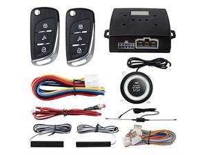 PKE Passive Keyless Entry Car Alarm System Push Start Button Remote Start Starter DC12V EC003NV1 PKE Passive Keyless Entry Car Alarm System Push Start Button Remote Start Starter DC12V EC003NV1