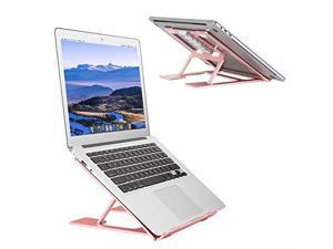 Laptop StandVentilated Portable Ergonomic Notebook Riser for DeskMultiAngle Portable AntiSlip Mount for MacBook Surface Laptop Notebook 1017 Tablet Rose Gold Laptop StandVentilated Portable Ergonomic Notebook Riser for DeskMultiAngle Portable AntiSlip Mount for MacBook Surface Laptop Notebook 1017 Tablet Rose Gold