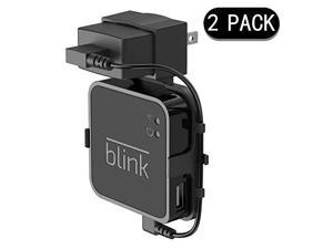 AC Outlet Wall Plug Mount Stand Holder Bracket for Blink Mini Indoor Camera Without Messy Wires or Screws 2PACK Blink Mini Outlet Wall Mounts Blink Mini is not Include 