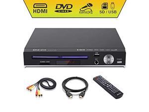 DVD Player Compact DVD Players for TV Region Full HD Upscaling 1080p UpConverting DivX USB Direct Copying and Playback SD Cardreader Karaoke Mic Port HD DVD Player DVD Player Compact DVD Players for TV Region Full HD Upscaling 1080p UpConverting DivX USB Direct Copying and Playback SD Cardreader Karaoke Mic Port HD DVD Player