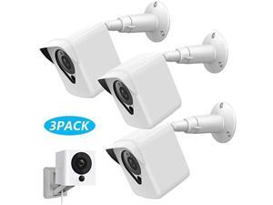 Wyze Cam Camera Wall Mount Bracket Weather Proof 360 Degree Protective Adjustable Housing Mount and Cover for Wyze Cam V2 V1 and Ismart Spot Camera Indoor Outdoor White3 Pack Wyze Cam Camera Wall Mount Bracket Weather Proof 360 Degree Protective Adjustable Housing Mount and Cover for Wyze Cam V2 V1 and Ismart Spot Camera Indoor Outdoor White3 Pack
