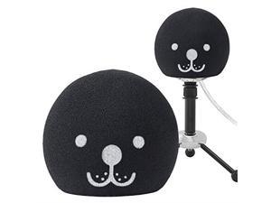 Blue Snowball Pop Filter Customizing Microphone Windscreen Foam Cover for Improve Blue Snowball iCE Mic Audio Quality Seal