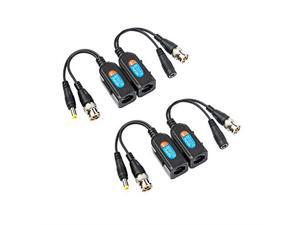2 Pair Passive Video HDTVICVIAHD Balun 1080P 5MP BNC to RJ45 Long Distance Network Transceiver for Full HD Security Surveillance Camera BNC to RJ45 Adapter Small 2 Pair Passive Video HDTVICVIAHD Balun 1080P 5MP BNC to RJ45 Long Distance Network Transceiver for Full HD Security Surveillance Camera BNC to RJ45 Adapter Small