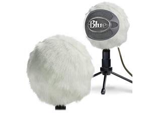 Furry Windscreen Muff Customized Pop Filter for Microphone Deadcat Windshield Wind Cover for Improve Blue Snowball iCE Mic Audio Quality White Furry Windscreen Muff Customized Pop Filter for Microphone Deadcat Windshield Wind Cover for Improve Blue Snowball iCE Mic Audio Quality White