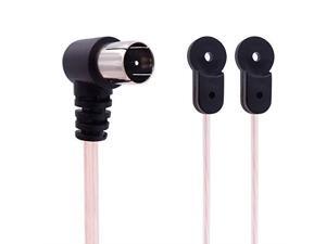 Indoor FM Antenna 75 Ohm TTypeYType Dipole Antenna F Male Plug Jack Connector Adapter Coax Coaxial Cable Wire FM Radio Antenna for Table Top AV Stereo Receiver Home Theater Amplifier Indoor FM Antenna 75 Ohm TTypeYType Dipole Antenna F Male Plug Jack Connector Adapter Coax Coaxial Cable Wire FM Radio Antenna for Table Top AV Stereo Receiver Home Theater Amplifier