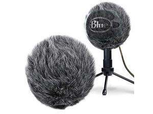 Furry Windscreen Muff Customized Pop Filter for Microphone Deadcat Windshield Wind Cover for Improve Blue Snowball iCE Mic Audio Quality Grey Furry Windscreen Muff Customized Pop Filter for Microphone Deadcat Windshield Wind Cover for Improve Blue Snowball iCE Mic Audio Quality Grey