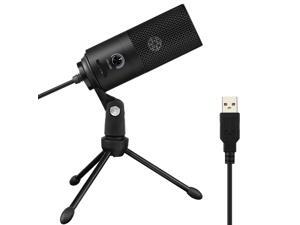 USB Microphone Metal Condenser Recording Microphone for Laptop MAC or Windows Cardioid Studio Recording Vocals Voice OversStreaming Broadcast and YouTube VideosK669B USB Microphone Metal Condenser Recording Microphone for Laptop MAC or Windows Cardioid Studio Recording Vocals Voice OversStreaming Broadcast and YouTube VideosK669B