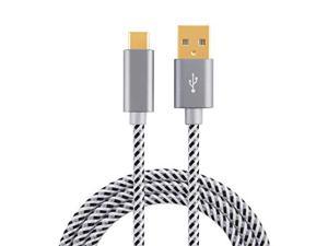 USB Type C Cable  4ft Braided Type C USBC to USB A Cable Compatible the New MacbookPro Google Pixel 3XL 2XL SamSung Galaxy S10 Nexus 5X6P More4ft12M Gray 56K Ohm Resistor