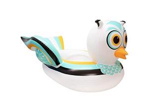 90721M Swimming Pool Lake Giant Rideable Owl Inflatable Float White 90721M Swimming Pool Lake Giant Rideable Owl Inflatable Float White