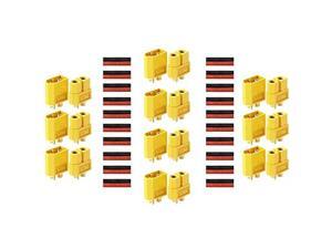 10 Pairs XT60 Connectors Male Female Bullet Connectors Plugs for RC Lipo Battery 10 Pairs XT60 Connectors Male Female Bullet Connectors Plugs for RC Lipo Battery