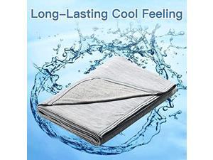 Cooling Blanket Latest CooltoTouch Technology Breathable Cool Blanket for Sleeping Night Sweats Lightweight Summer Blanket for Bed QMAX>04 Gray Twin 79 x 59 inches Cooling Blanket Latest CooltoTouch Technology Breathable Cool Blanket for Sleeping Night Sweats Lightweight Summer Blanket for Bed QMAX>04 Gray Twin 79 x 59 inches