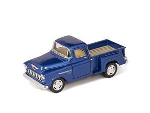 1955 Chevy Step Side PickUp Die Cast Collectible Toy Truck Blue