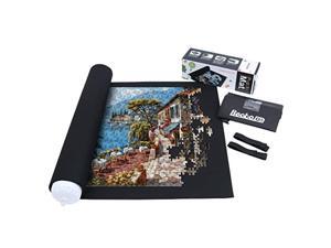 Puzzle Roll Jigsaw Storage Felt Mat Jigroll Up to 1500 Pieces Environmental Friendly Material for Jigsaw Puzzle Player Box with Drawstring Storage Bag Puzzle Roll Jigsaw Storage Felt Mat Jigroll Up to 1500 Pieces Environmental Friendly Material for Jigsaw Puzzle Player Box with Drawstring Storage Bag