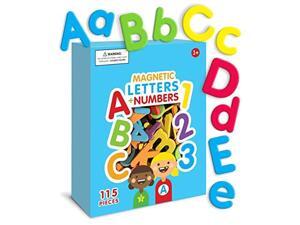 Magnetic Letters and Numbers 115 Colorful ABC 123 Foam Alphabet Magnets Educational Toy for Preschool PreK Spelling Counting Magnetic Letters and Numbers 115 Colorful ABC 123 Foam Alphabet Magnets Educational Toy for Preschool PreK Spelling Counting