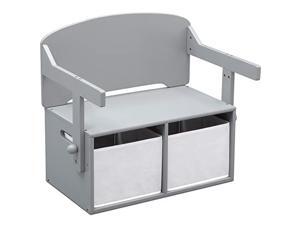 MySize Kids Activity Bench Grey MySize Kids Activity Bench Grey