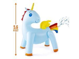 Unicorn Yard Water Sprinkler Large Inflatable Toy 44 x 60 x 67 Inches Unicorn Yard Water Sprinkler Large Inflatable Toy 44 x 60 x 67 Inches