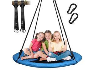 700lb Saucer Tree Swing for Kids Adults 40 Inch 900D Oxford Waterproof Frame Includes 2 Tree Hanging Straps 700lb Saucer Tree Swing for Kids Adults 40 Inch 900D Oxford Waterproof Frame Includes 2 Tree Hanging Straps