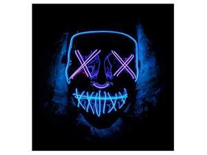 Color Led Halloween Led Mask Led Face Mask Led Purge Mask Prime by BAYDELKU Color Led Halloween Led Mask Led Face Mask Led Purge Mask Prime by BAYDELKU