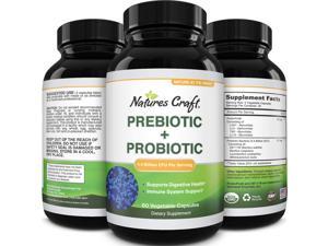 Prebiotics and Probiotics Gut Health Supplement - Acidophilus Probiotic Capsules Colon Cleanser & Detox for Weight Loss Prebiotics and Probiotics Gut Health Supplement - Acidophilus Probiotic Capsules Colon Cleanser & Detox for Weight Loss