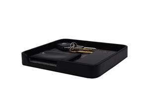 Pocket Park - Wallet, Car Keys, Spare Change & Pocket Clutter Catchall Tidy Tray, 22x20cm, Black - CEG-40 By Connected Essentials Pocket Park - Wallet, Car Keys, Spare Change & Pocket Clutter Catchall Tidy Tray, 22x20cm, Black - CEG-40 By Connected Essentials