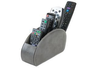 Remote Control Holder Grey Storage Caddy Desk Organiser 5 Compartments for TV, DVD, Blu-Ray Remotes - CEG10 Grey by Connected Essentials Remote Control Holder Grey Storage Caddy Desk Organiser 5 Compartments for TV, DVD, Blu-Ray Remotes - CEG10 Grey by Connected Essentials