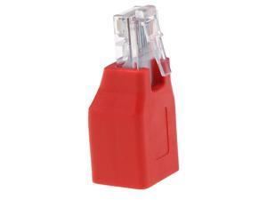 RJ45 Male to Female Connected Crossover Cable Adapter Convertor RJ45 Male to Female Connected Crossover Cable Adapter Convertor