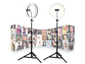 26CM/10" LED Selfie Ring Light For Live Stream/Makeup/Video Dimmable Beauty Ringlight with Tripod Stand & Phone Holder For iPhone Android 26CM/10" LED Selfie Ring Light For Live Stream/Makeup/Video Dimmable Beauty Ringlight with Tripod Stand & Phone Holder For iPhone Android