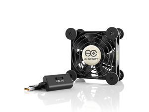 AC Infinity MULTIFAN S1, Quiet 80mm USB Fan for Receiver DVR Playstation Xbox Computer Cabinet Cooling AC Infinity MULTIFAN S1, Quiet 80mm USB Fan for Receiver DVR Playstation Xbox Computer Cabinet Cooling