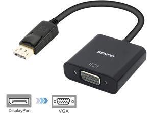 BENFEI DisplayPort to VGA, Gold-Plated DP to VGA Adapter (Male to Female) Compatible for Lenovo, Dell, HP, ASUS BENFEI DisplayPort to VGA, Gold-Plated DP to VGA Adapter (Male to Female) Compatible for Lenovo, Dell, HP, ASUS