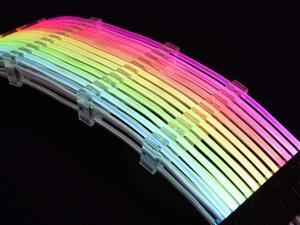 Lian Li Strimer RGB PSU Cable black, 24 Pin Strimmer Lian Li Strimer RGB PSU Cable black, 24 Pin Strimmer