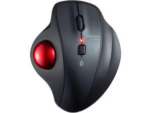 Bluetooth Ergonomic Trackball Mouse, Optical Vertical Rollerball Mice, Silent Buttons, 600/800/1200/1600 Adjustable DPI, Compatible with MacBook, Windows, macOS, iPad, Android, iOS, Chrome OS