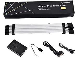 Lian Li STRIMER+ Triple 8-PIN GPU RTX 30 Series Extension Cable ( Only Compatible with GPU RTX 30 Series )