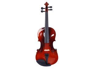 New 1/2 Size Solid Maple Coffee Color Acoustic Violin Set for Beginner New 1/2 Size Solid Maple Coffee Color Acoustic Violin Set for Beginner