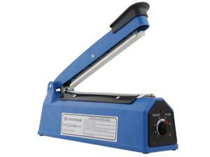 12" 300mm Impulse Heat Poly Bag Sealer Plastic Closer Machine for PE/PP Bags 12" 300mm Impulse Heat Poly Bag Sealer Plastic Closer Machine for PE/PP Bags