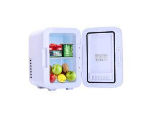 Magace Electric Mini Portable Fridge Cooler & Warmer,6 Liter / 0.21 Cuft / 8 Can AC/DC Portable Thermoelectric System