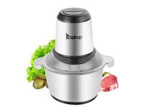 Magace Electric Stainless Steel One-Button Meat Grinder / Mixer,Two Files, With 2L 304 Stainless Steel Cup Magace Electric Stainless Steel One-Button Meat Grinder / Mixer,Two Files, With 2L 304 Stainless Steel Cup