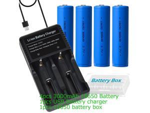 1pcs Battery Charger USB + 4pcs 18650 Battery (66mmx18mm 3000mAh) for Flashight Headlmap Power Tools 1pcs Battery Charger USB + 4pcs 18650 Battery (66mmx18mm 3000mAh) for Flashight Headlmap Power Tools