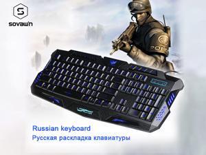 Sovawin Wired Backlight Gaming Keyboard, Waterproof