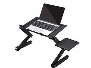 Yapears Adjustable Laptop Stand Portable Desk Foldable Table with Mouse Pad / Bed Tray / Book Holder Yapears Adjustable Laptop Stand Portable Desk Foldable Table with Mouse Pad / Bed Tray / Book Holder