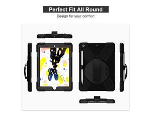 Yapears 2020 Case for iPad 8th Gen & 2019 Rugged Cover for iPad 7th Generation Case 10.2 inch Shockproof Heavy Duty cover with Pen Holder Stand & Shoulder Strap Yapears 2020 Case for iPad 8th Gen & 2019 Rugged Cover for iPad 7th Generation Case 10.2 inch Shockproof Heavy Duty cover with Pen Holder Stand & Shoulder Strap